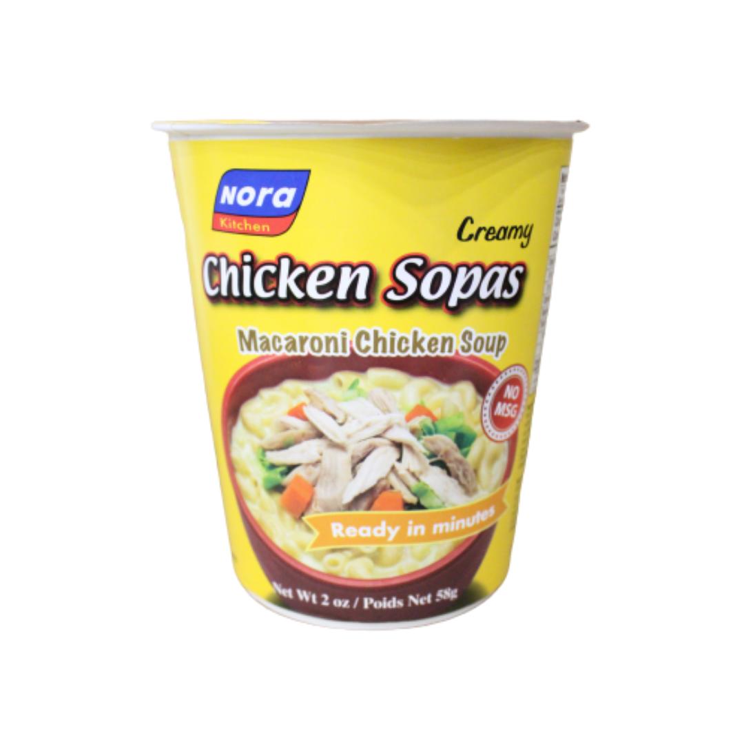 Nora Chicken Sopas (Macaroni) 58g