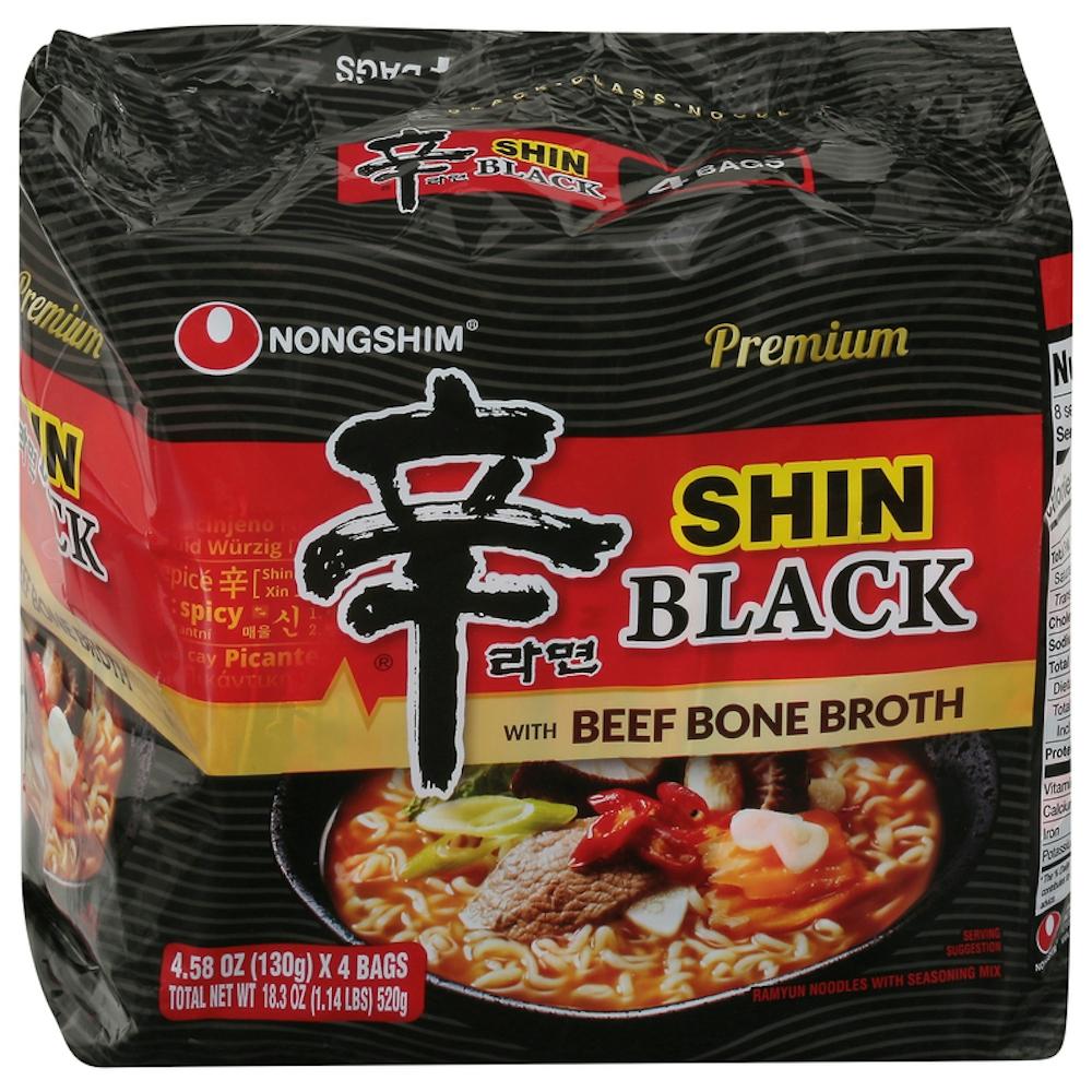 NS Shin Ramen Black-Multi 4 x 130g