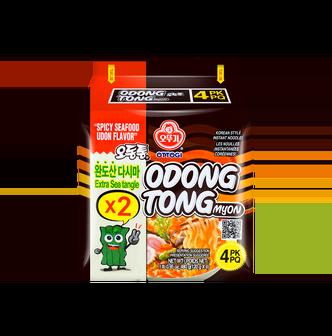 Ottogi Odongtong Myon Seafood Noodle 4x120g