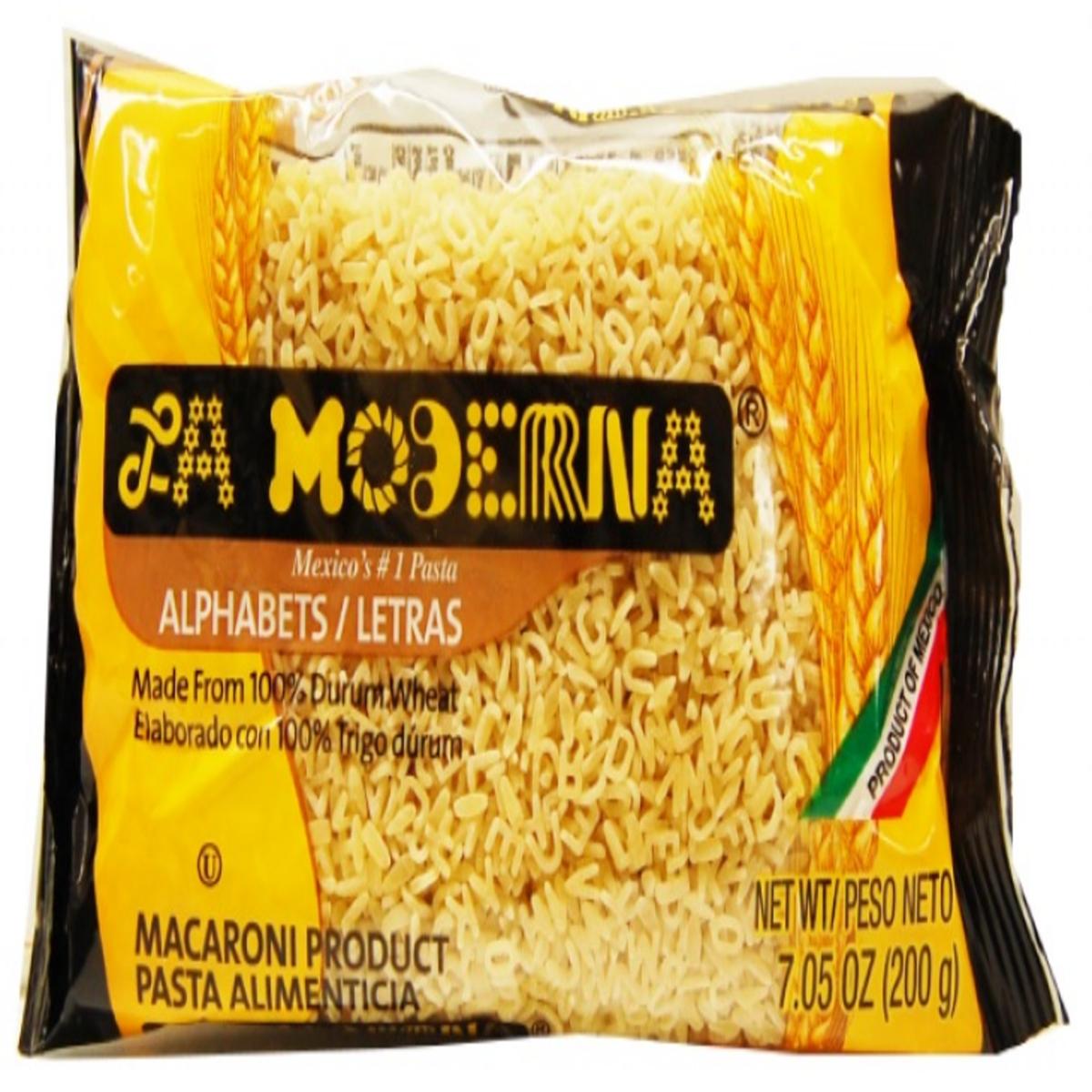 Pastas la Moderna Alphabets 7oz