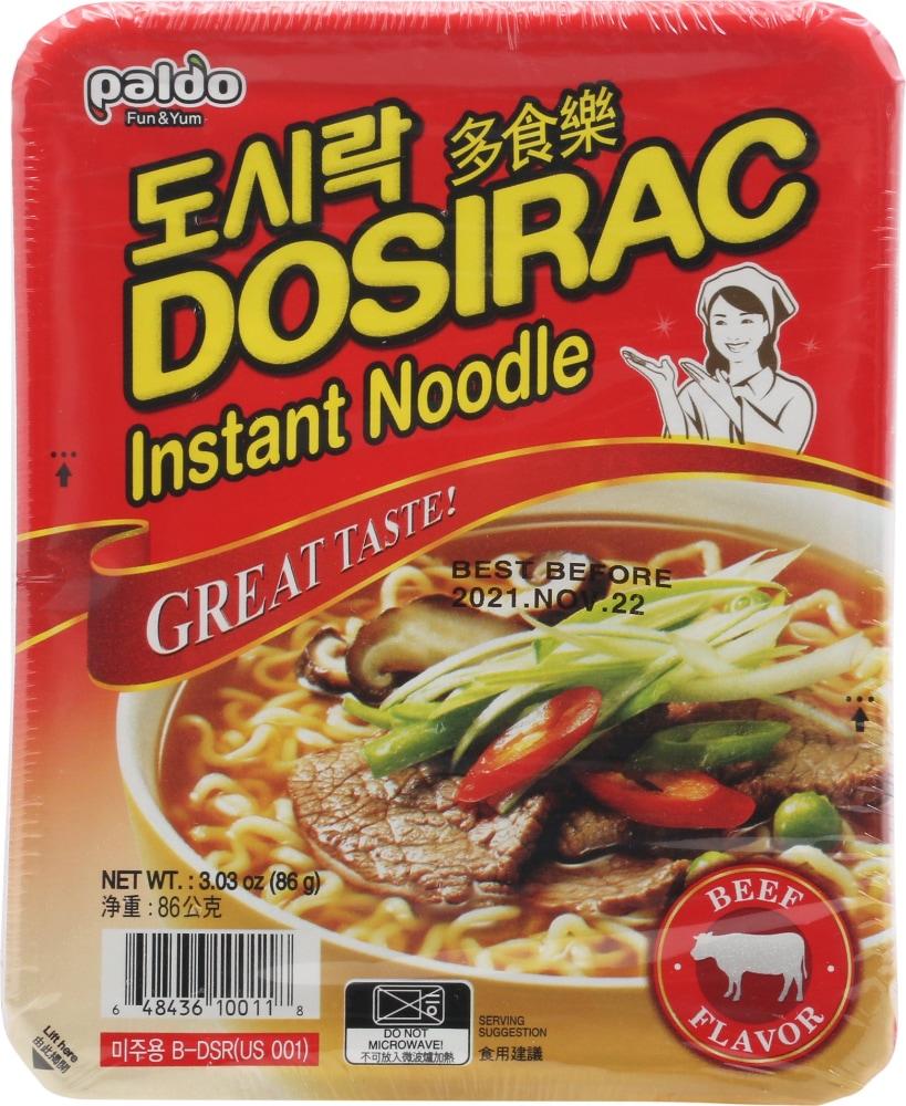 PD Dosirac Ramen-Beef Flavor 86g