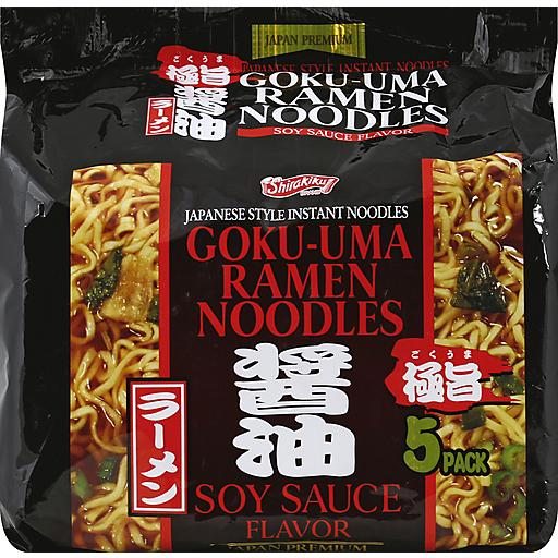 Shirakiku Goku-Uma Ramen Soy Sauce  475g