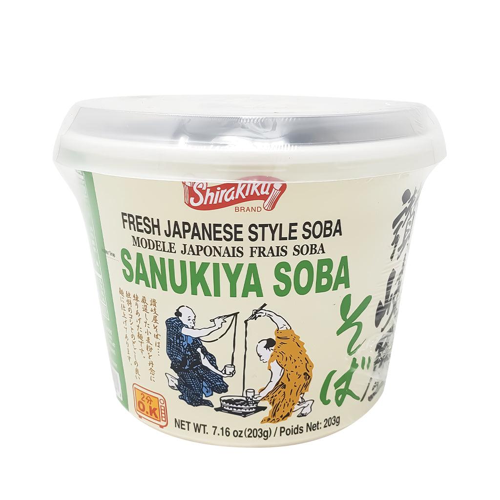 Shirakiku Noodle Instant Soba Cup 203g