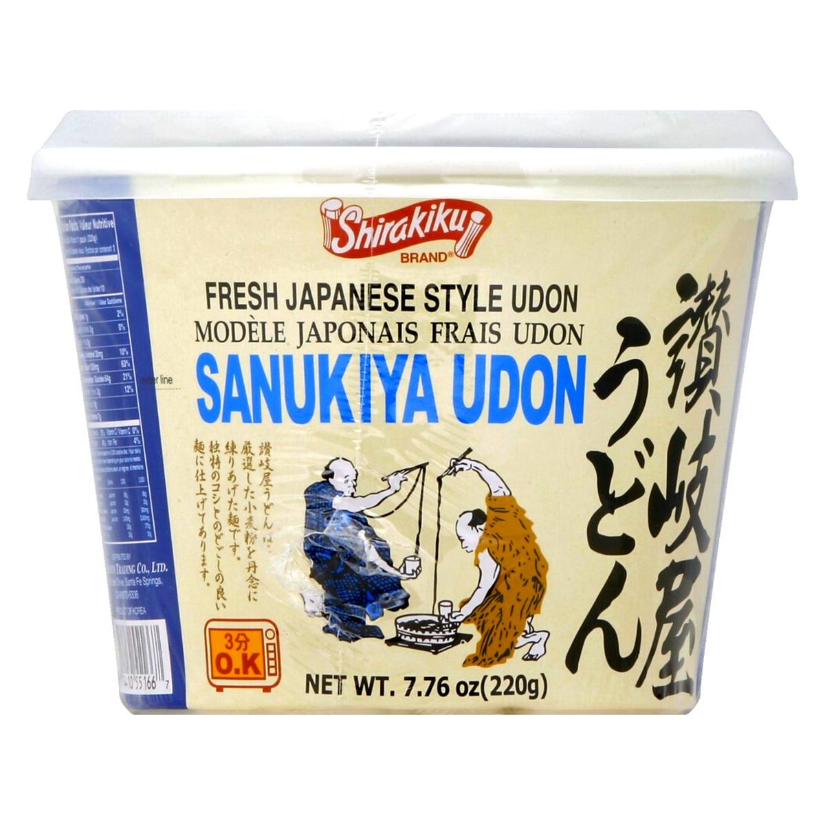 Shirakiku Noodle Instant Udon Original 220g