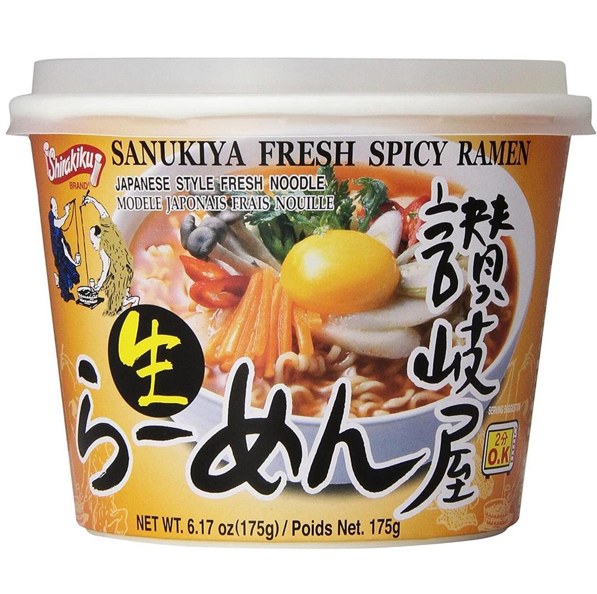 Shirakiku Sanukiya Spicy Ramen Bowl 175g