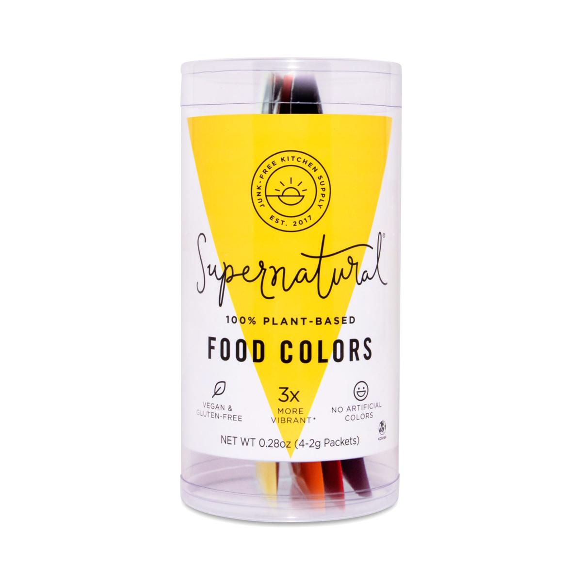Supernatural Plant-Based Food Colors