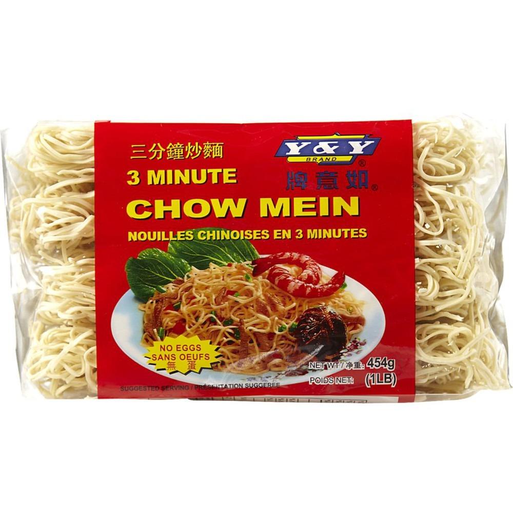 Y&Y 3 Min Chow Mein 454g