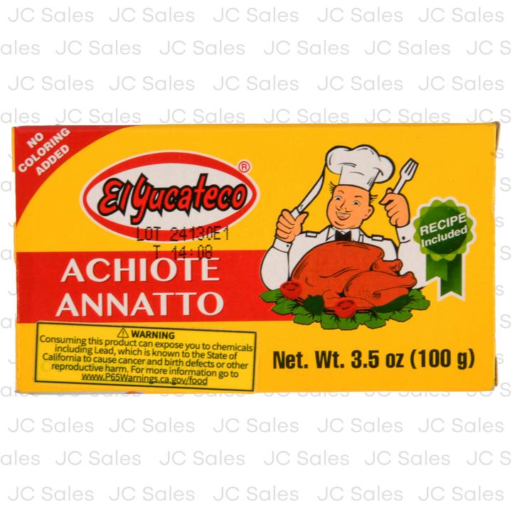 Achiote El Yucateco 100grm