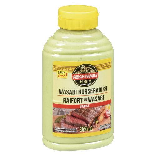 Asian Family Wasabi Horseradish 360ml