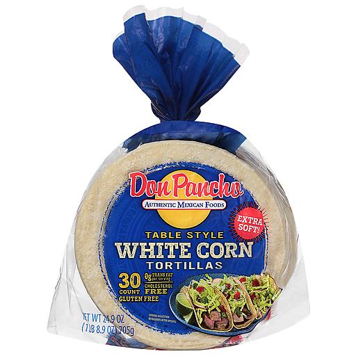 Don Pancho Corn Tortilla White 30ct