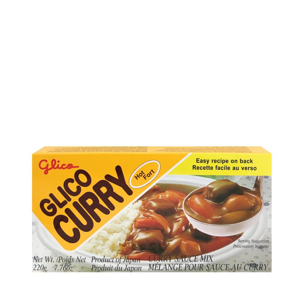 Glico Curry Hot 220g