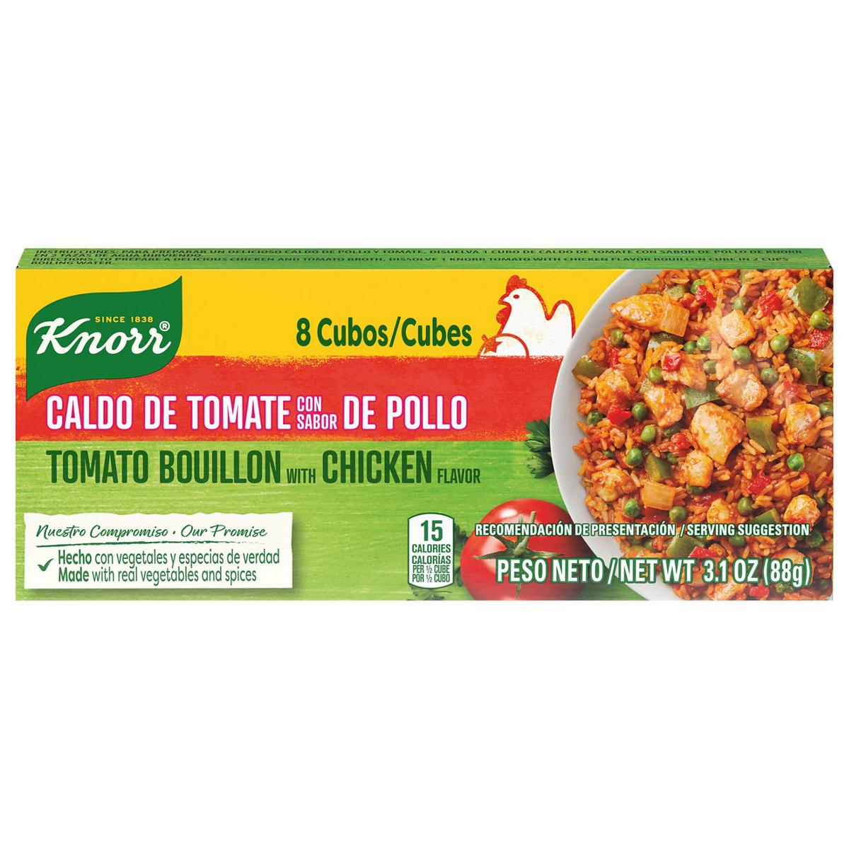Knorr Suiza Cubes Tomate 3.1oz