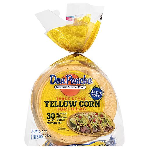 Don Pancho Corn Tortilla Yellow 30ct