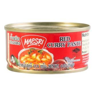 MAESRI CURRY SAUCE RED 114 G