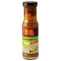Real Thai Lemongrass Wok Sauce in Glass Bottle 170G