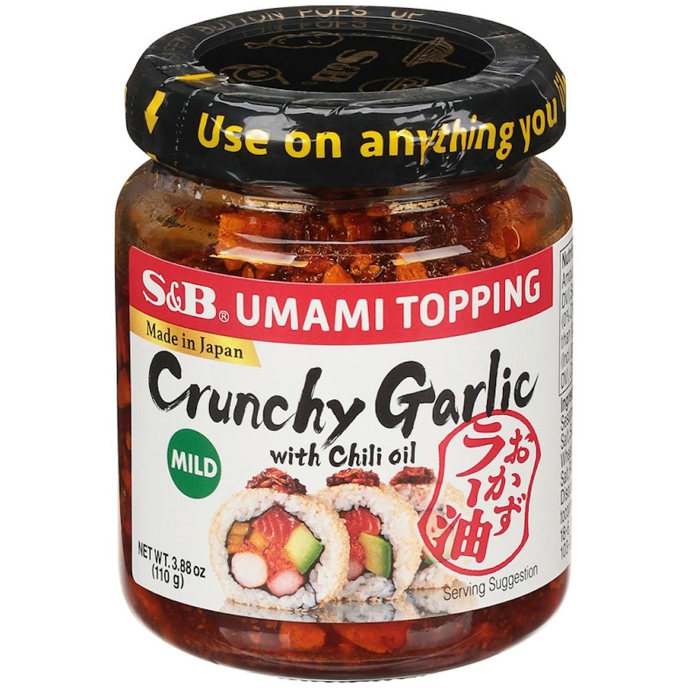 S&B Chili Oil with Crunchy Garlic 110g