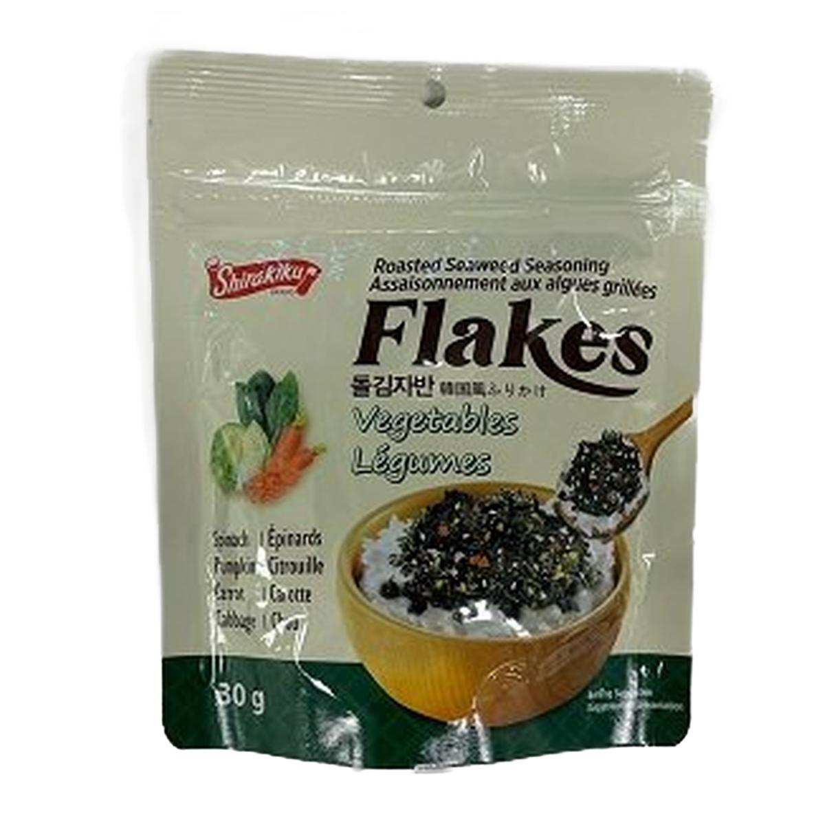 Shirakiku Furikake Roasted Seaweed Flakes Veggies  30g