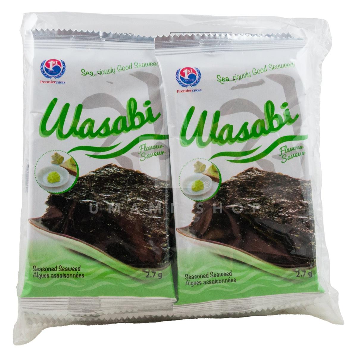 1st Choice Seaweed Wasabi 21.6 g