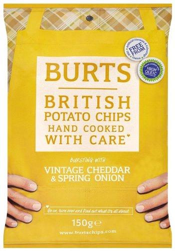 Burt's Cheddar & Spring Onion Crisps 150g