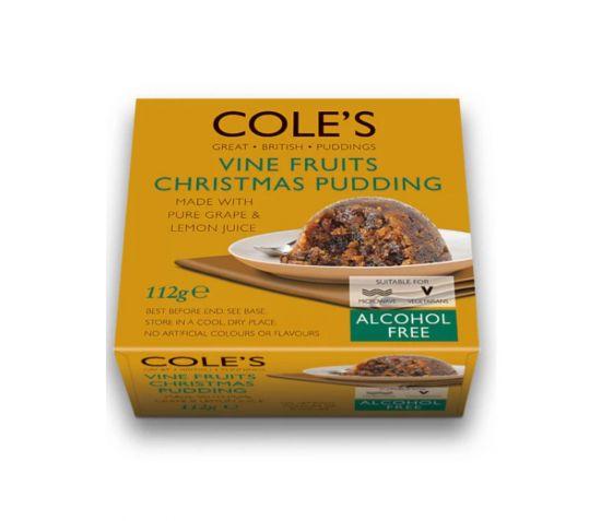 Coles Alcohol Free Christmas Pudding 112g