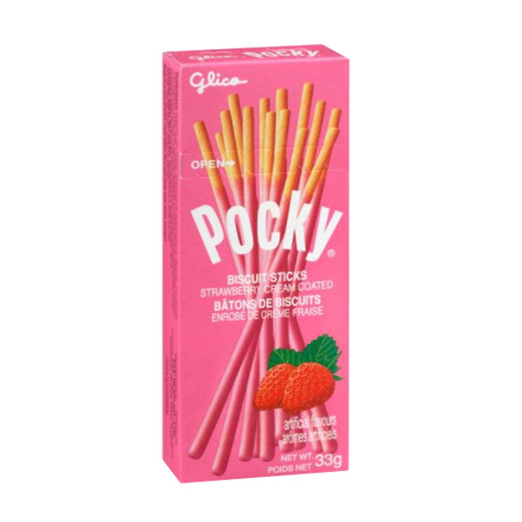 GLICO POCKY STRAWBERRY 33 G