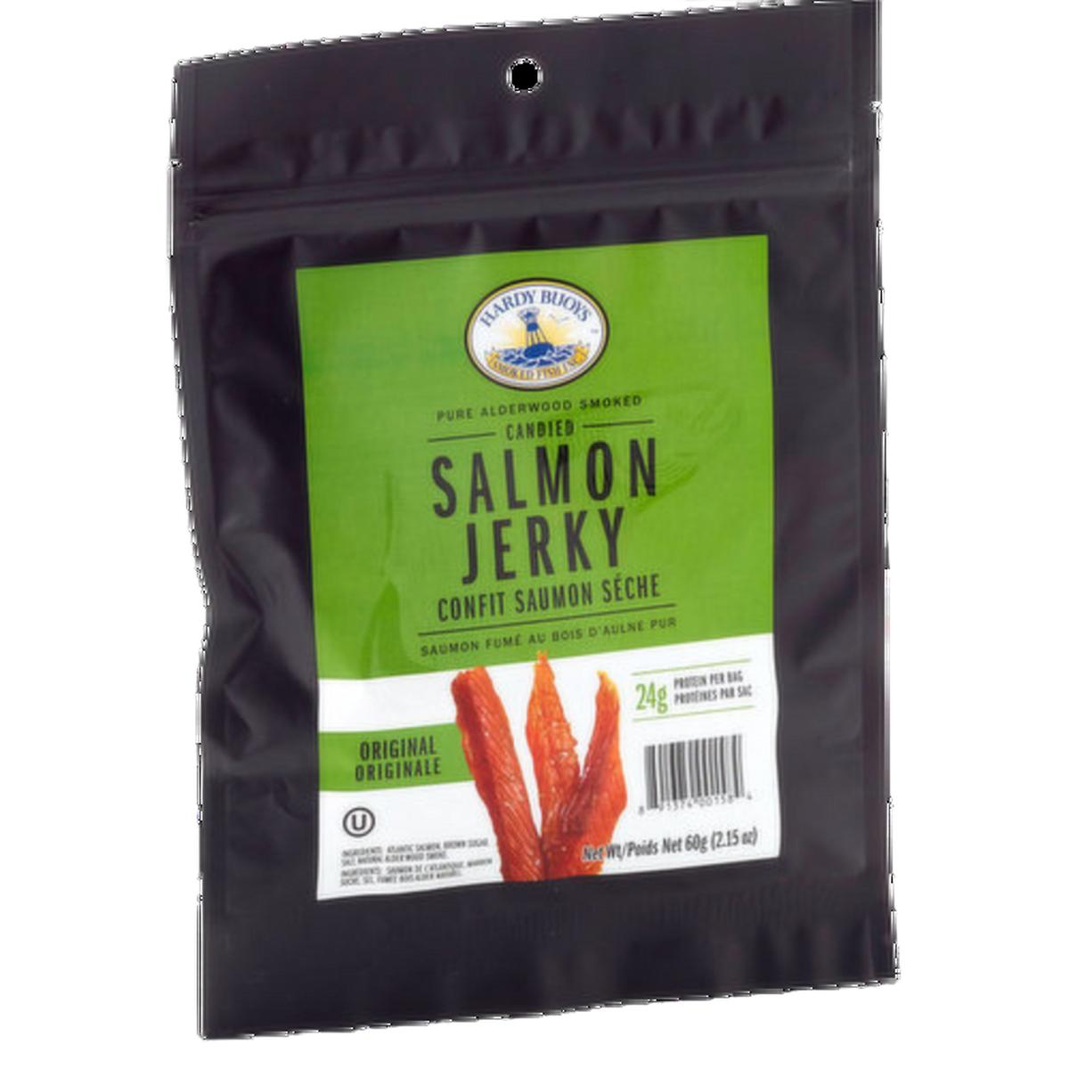 Hardy Buoys Garlic-Pepper Salmon Jerky 60g