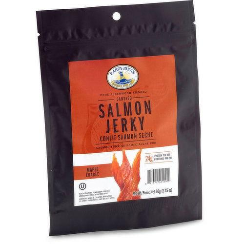 Hardy Buoys Maple Salmon Jerky 60g