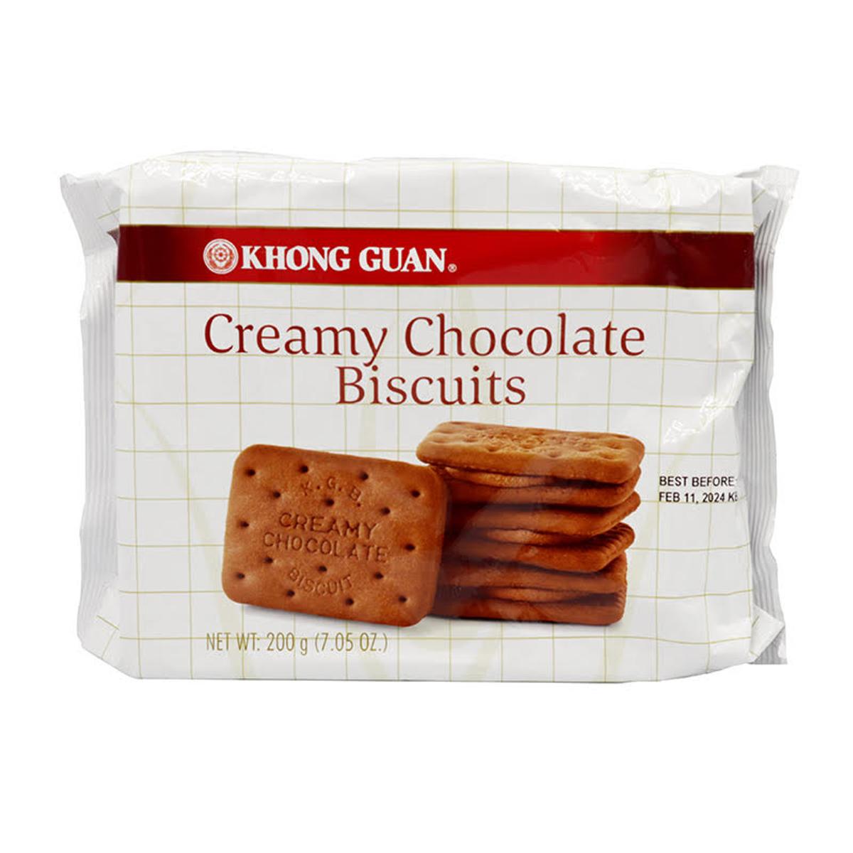 Khong Guan Biscuit Creamy Chocolate 200g