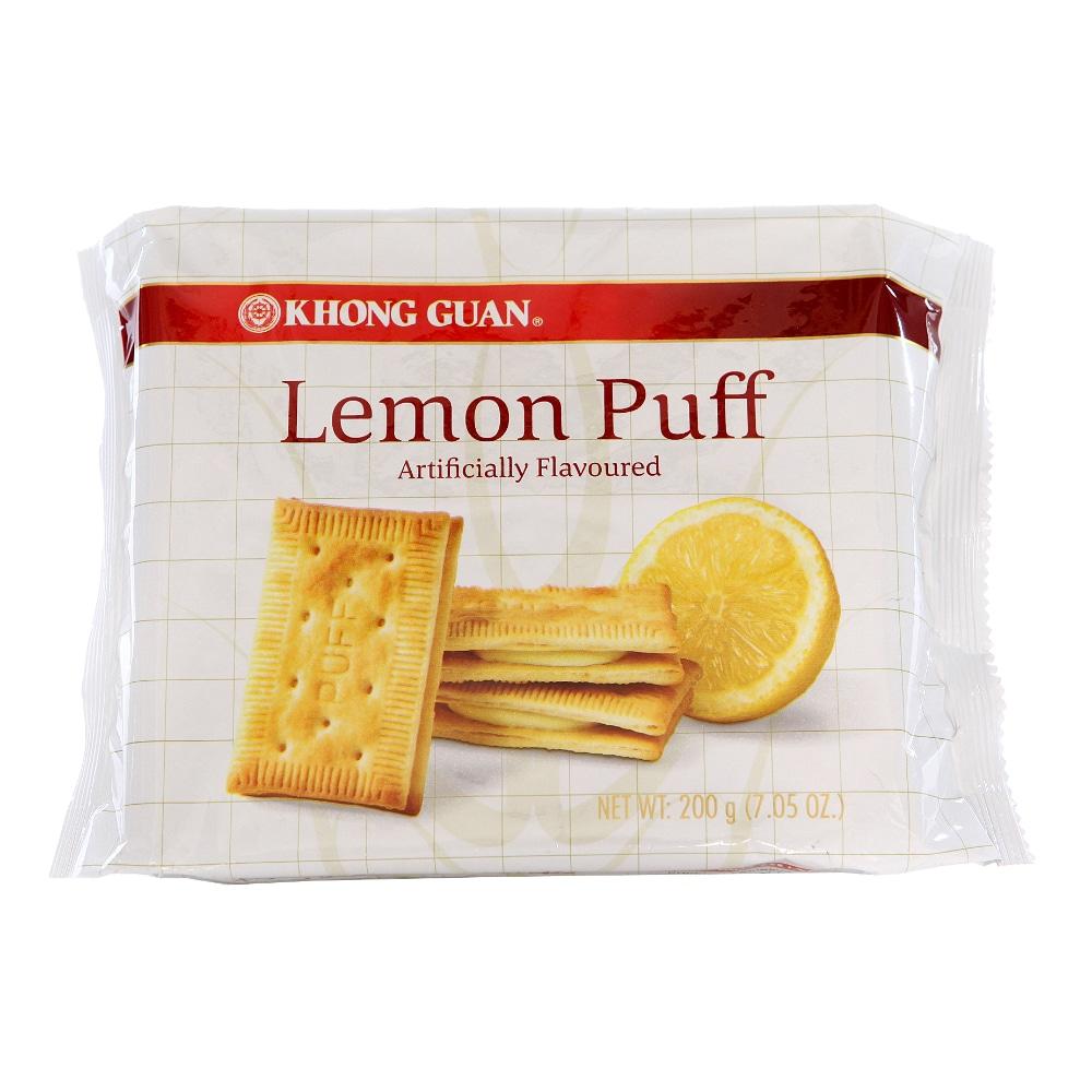 Khong Guan Biscuit Lemon Puff 200g