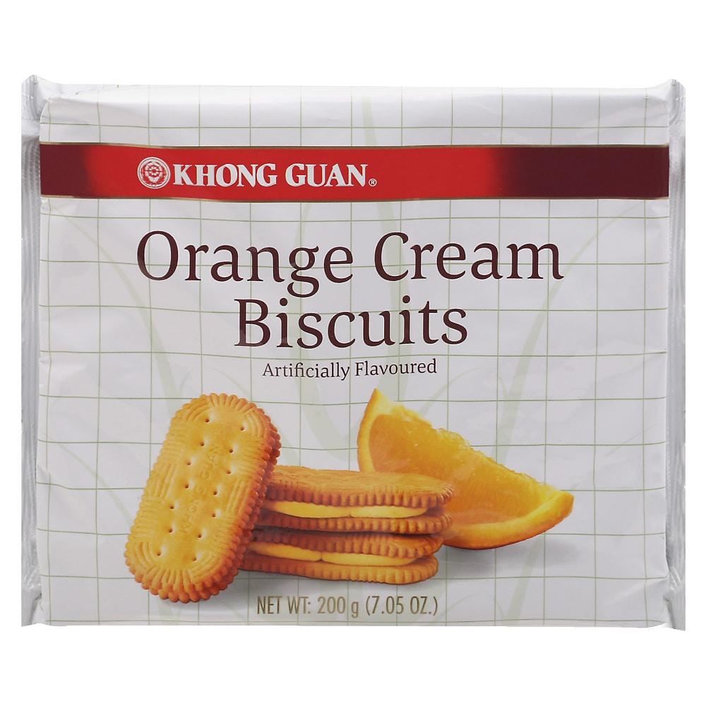 Khong Guan Biscuit Orange Cream 200g