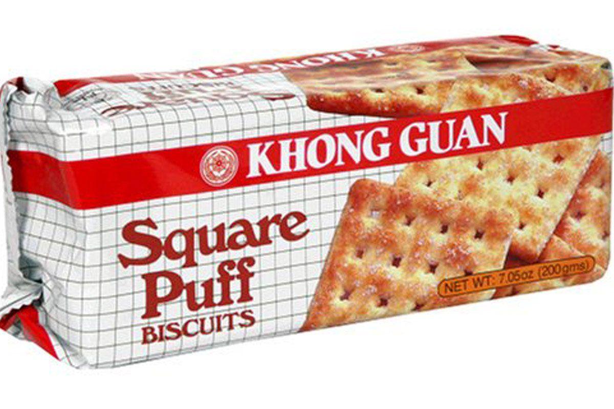Khong Guan Biscuit Square Puff 200g