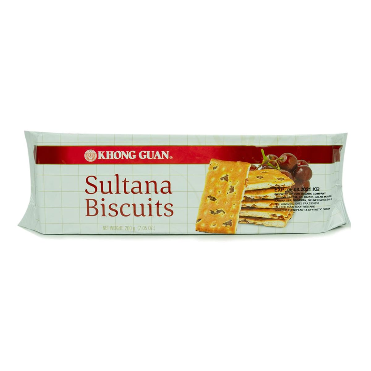 KHONG GUAN BISCUIT SULTANA 200G