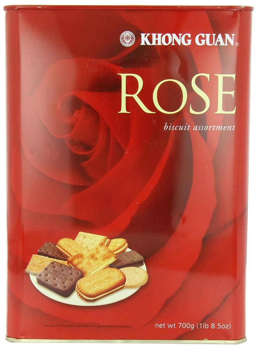 Khong Guan Tin Rose 700g