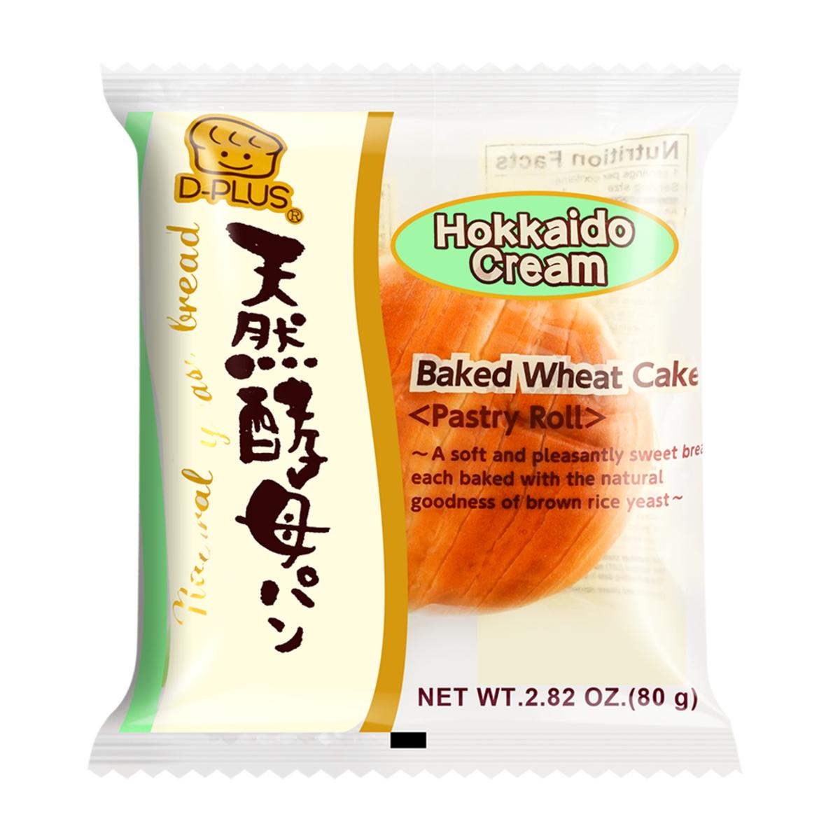 D-Plus Baked Wheat Cake Hokkaidou Milk  80g