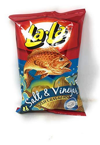 Lala Fish Cracker Salt & Vinegar 100g