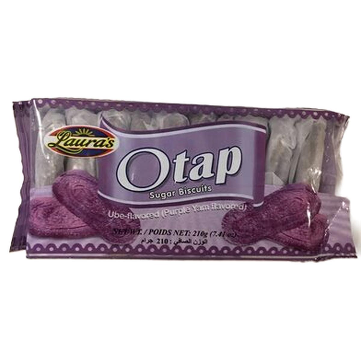 Lauras Otap Ube 210g
