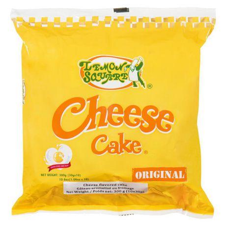 Lemon Square Cheese Flavor Cake 10x30g