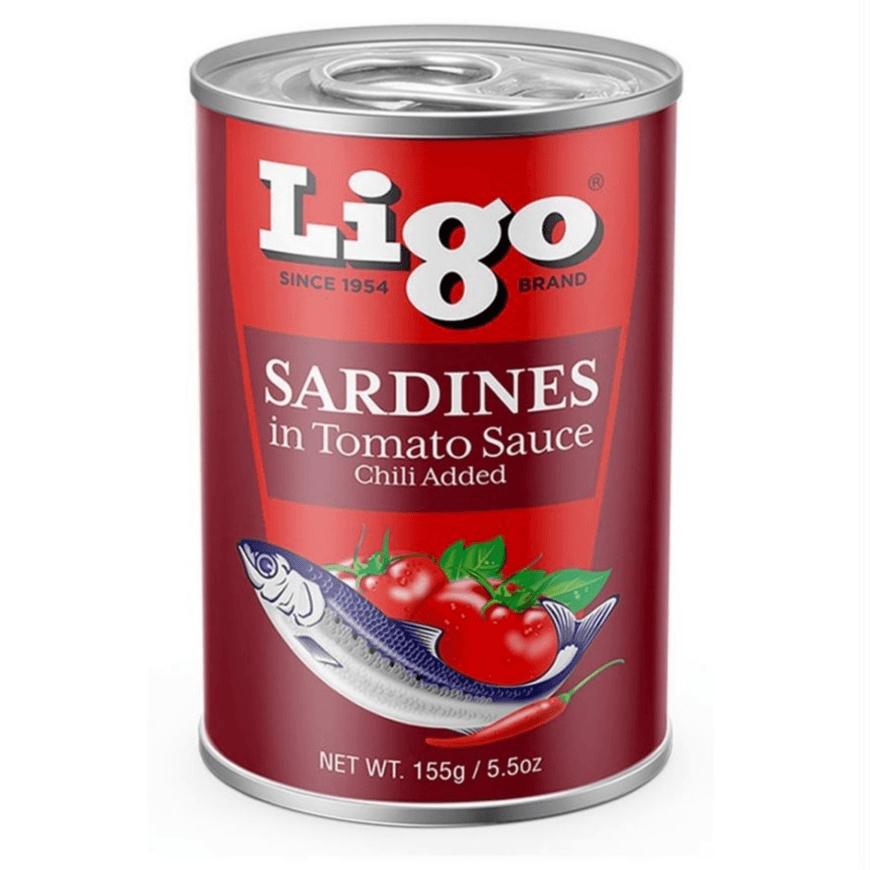 LIGO Sardines Tomato Sauce 155