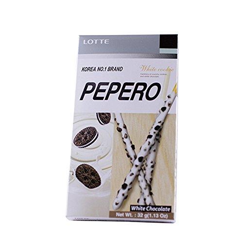 Lotte Pepero White Chocolate Cookie 35g