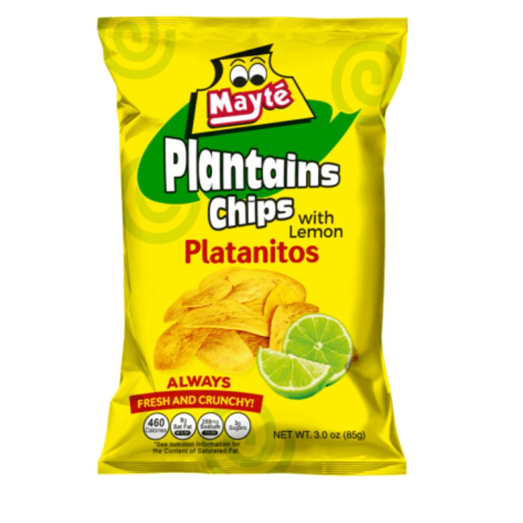 Mayte Plantain Chips Lemon 3.0oz