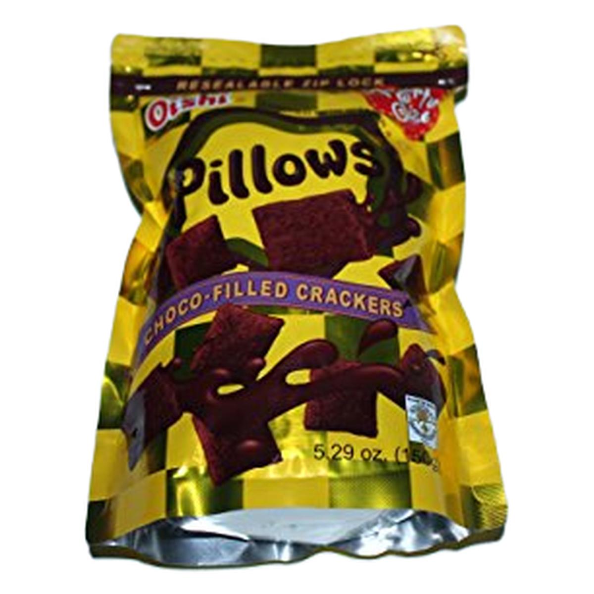 Oishi Pillows Chocolate Cracker BIG 150g