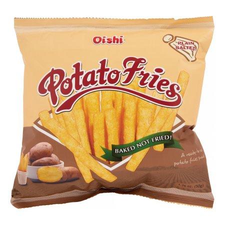Oishi Potato Fries Plain 50g