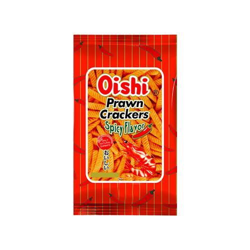 Oishi Prawn Crackers Spicy Flavor 60g
