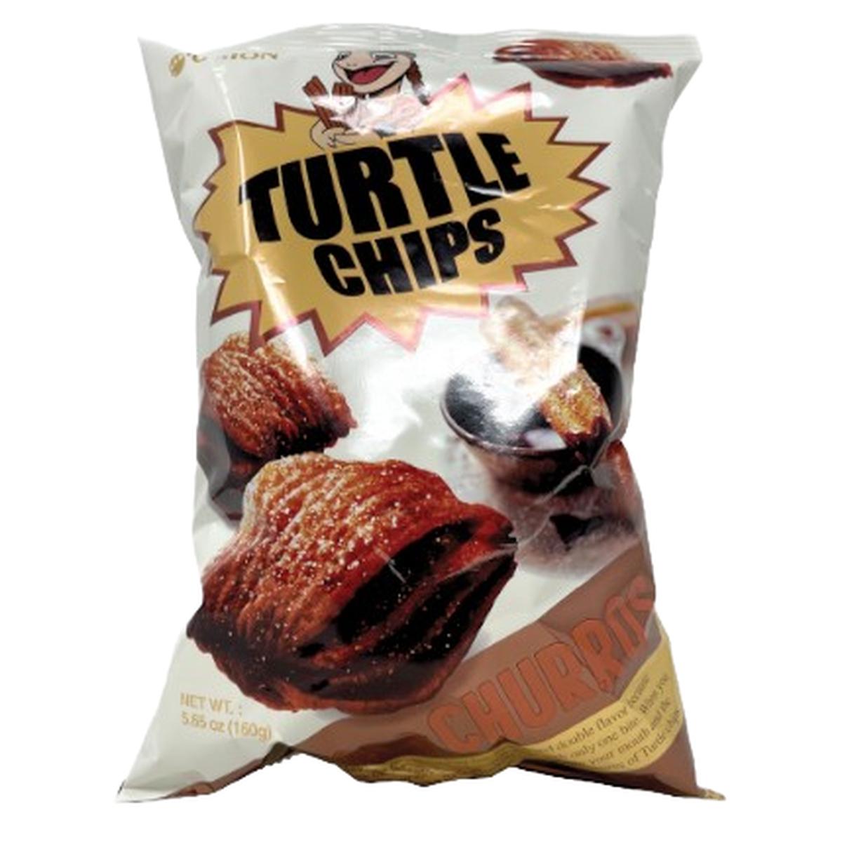 Orion Turtlechips Choco Churros 160g