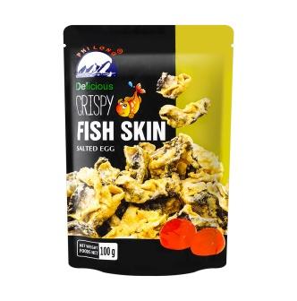 Philong crispy fish Skin Salted egg 100g