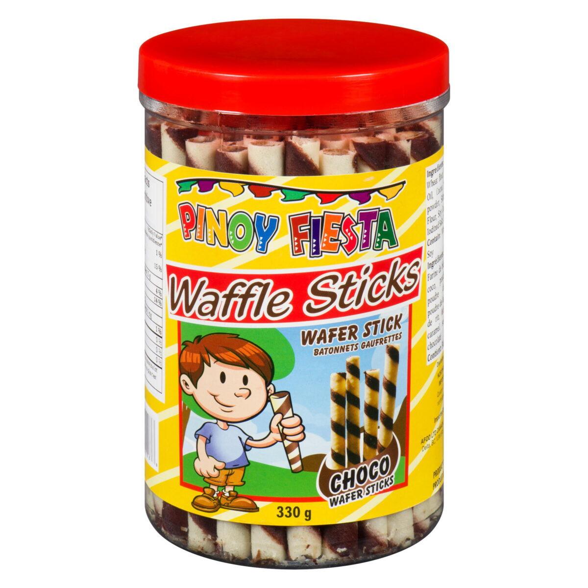Pinoy Fiesta Wafer Stick Chocolate 330g