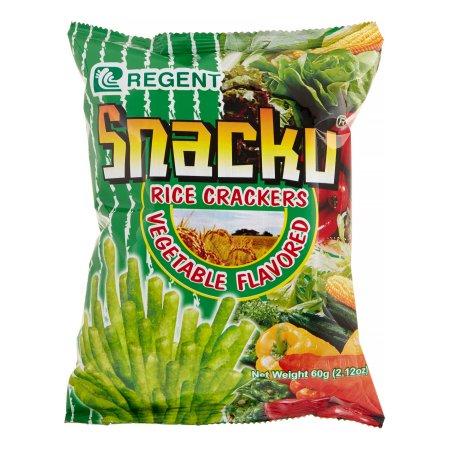 Regent Snacku Rice Crackers Vegetable Flavored 60g