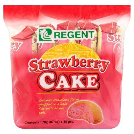 Regent Strawberry Mamon Cake 10 X 20g