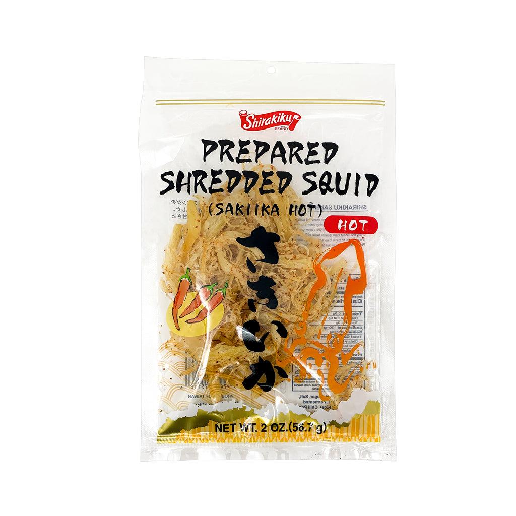 Shirakiku Dried Squid Sakiika Hot 57g