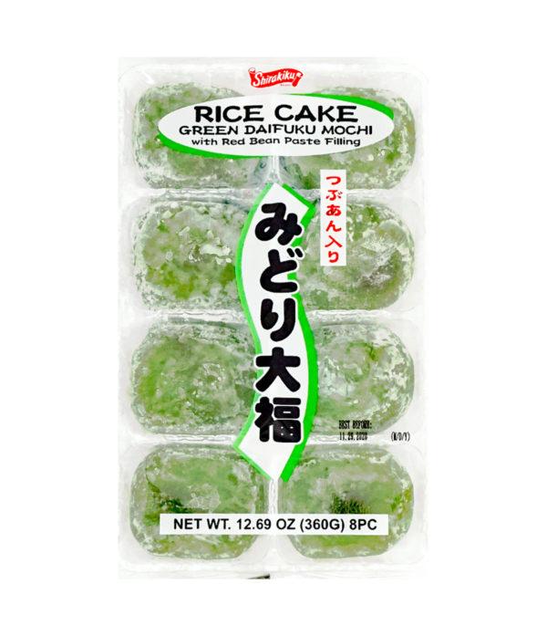 Shirakiku Green Daifuku Mochi 360g
